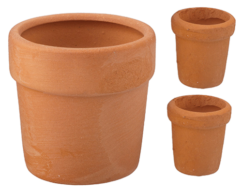 Terra-Cotta Planter Set, 3 pc.